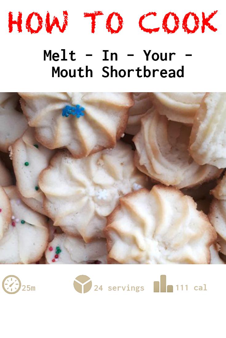 Melt - In - Your - Mouth Shortbread