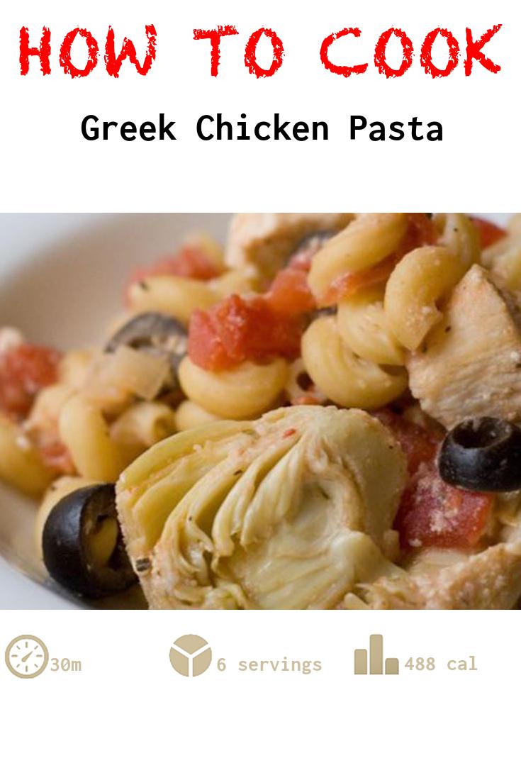Greek Chicken Pasta