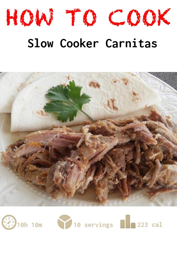 Slow Cooker Carnitas