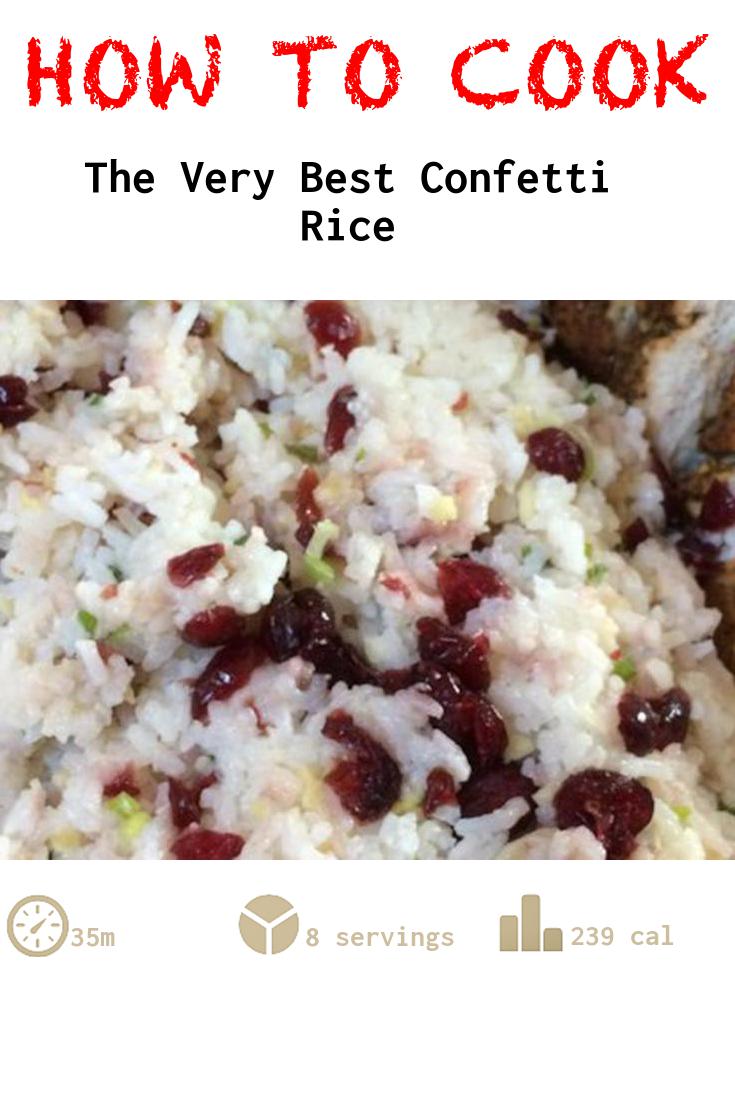 The Very Best Confetti Rice