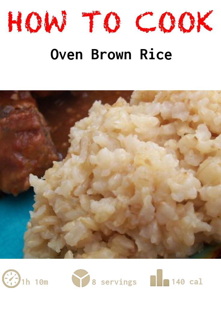 Oven Brown Rice
