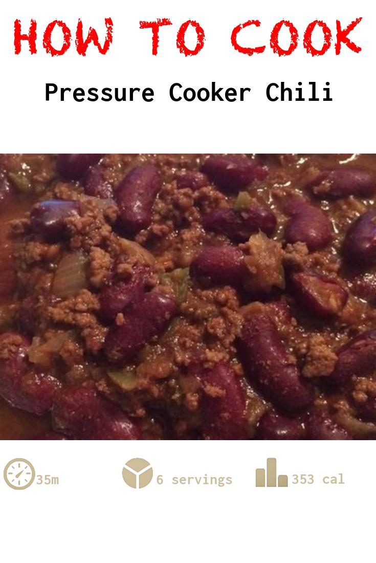 Pressure Cooker Chili