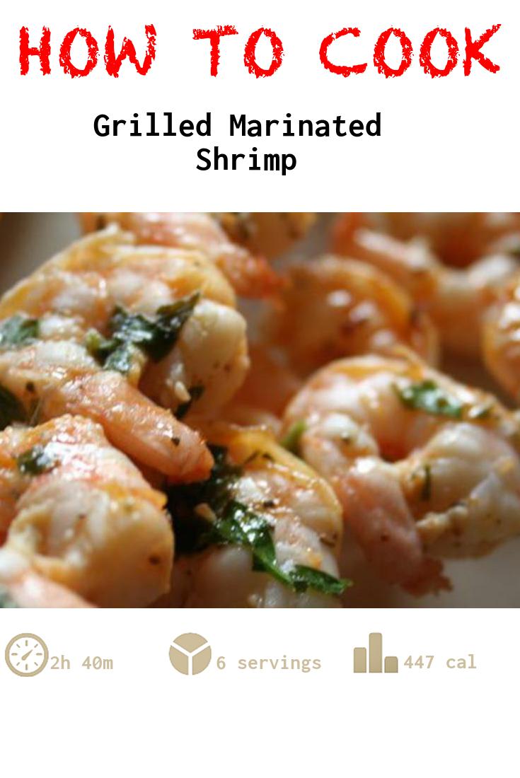 Grilled Marinated Shrimp