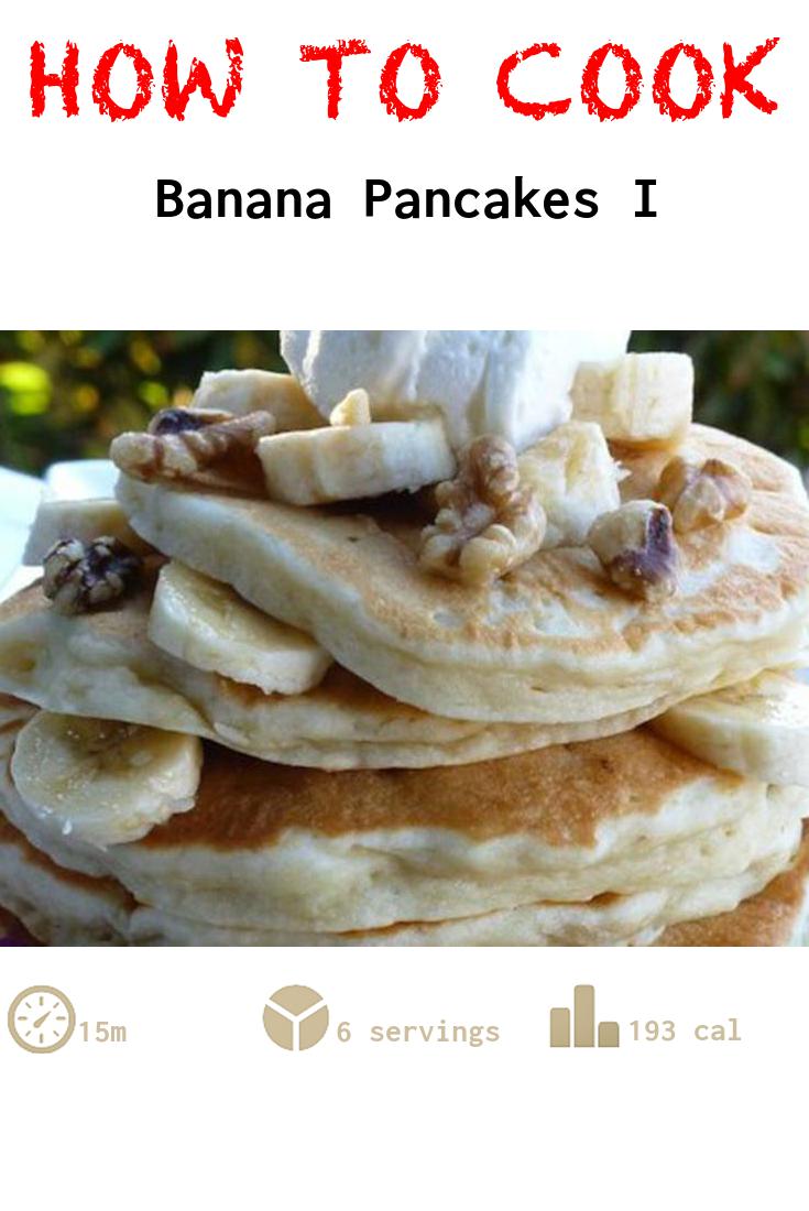 Banana Pancakes I