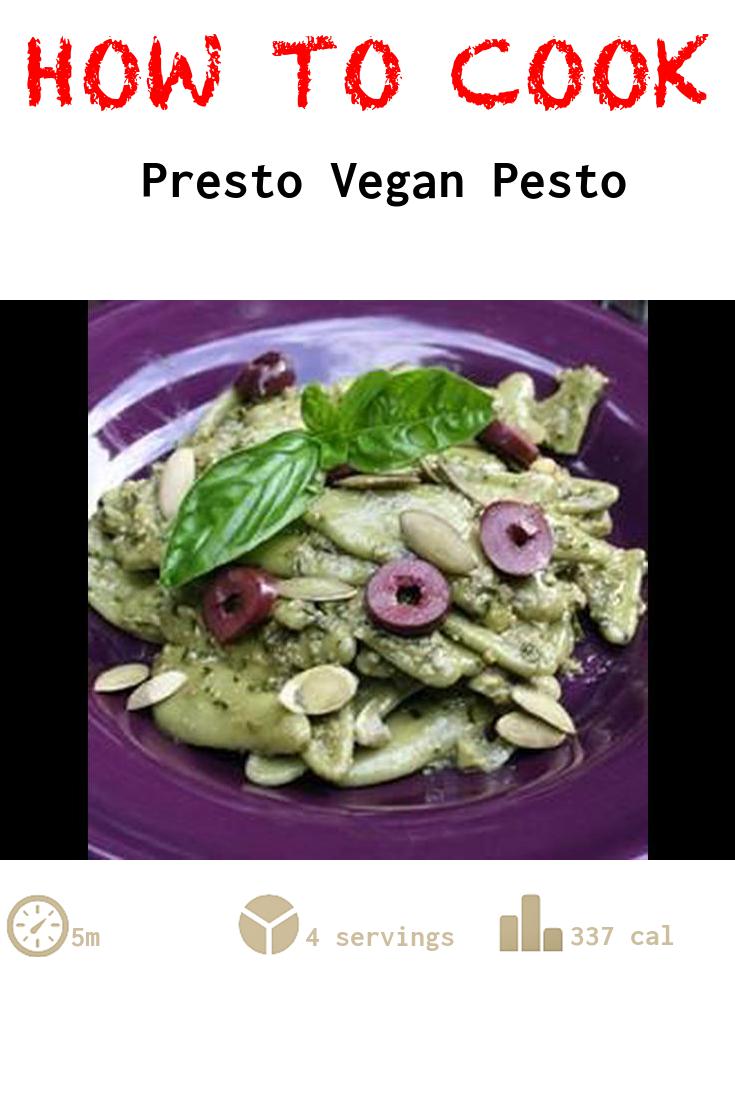 Presto Vegan Pesto