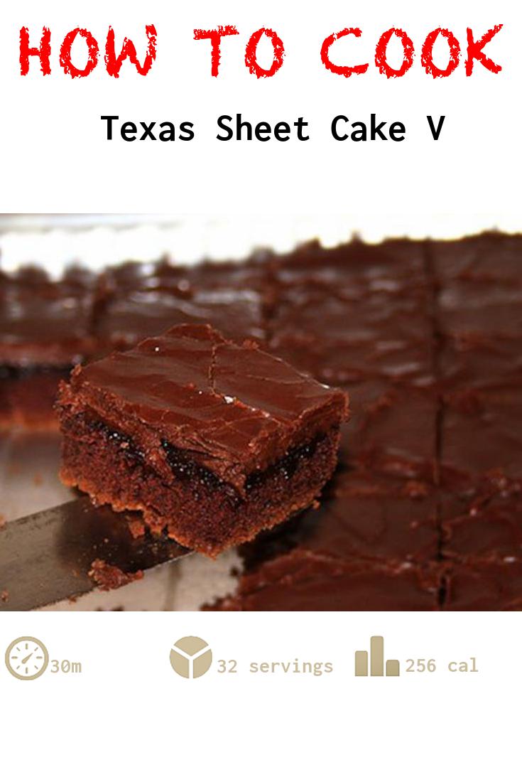 Texas Sheet Cake V