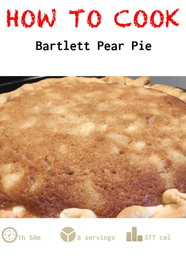 Bartlett Pear Pie