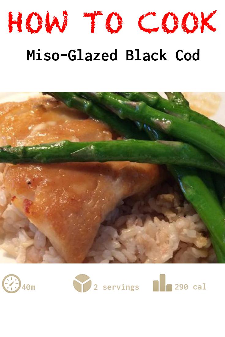Miso-Glazed Black Cod