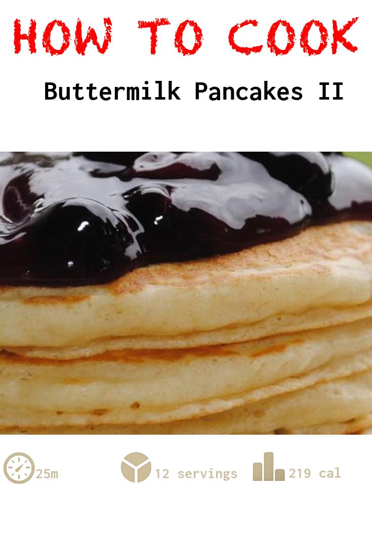 Buttermilk Pancakes II