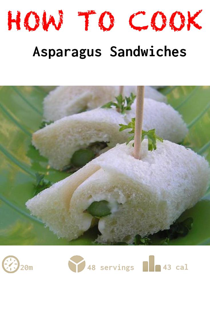 Asparagus Sandwiches