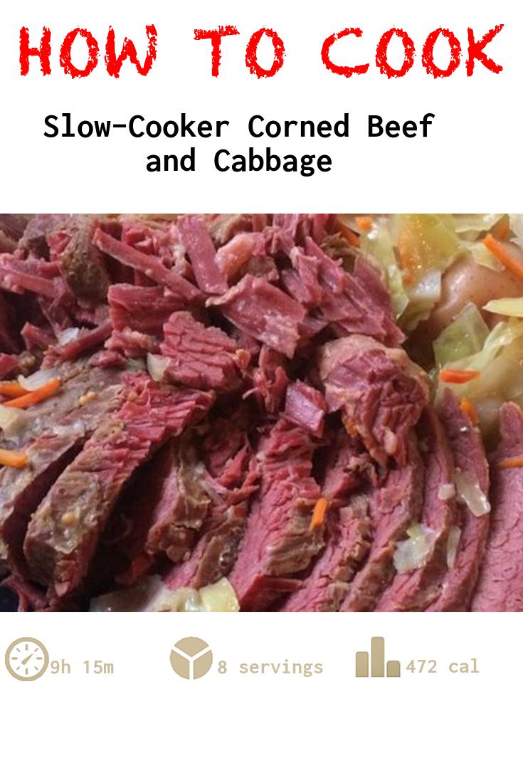 Slow-Cooker Corned Beef and Cabbage  
