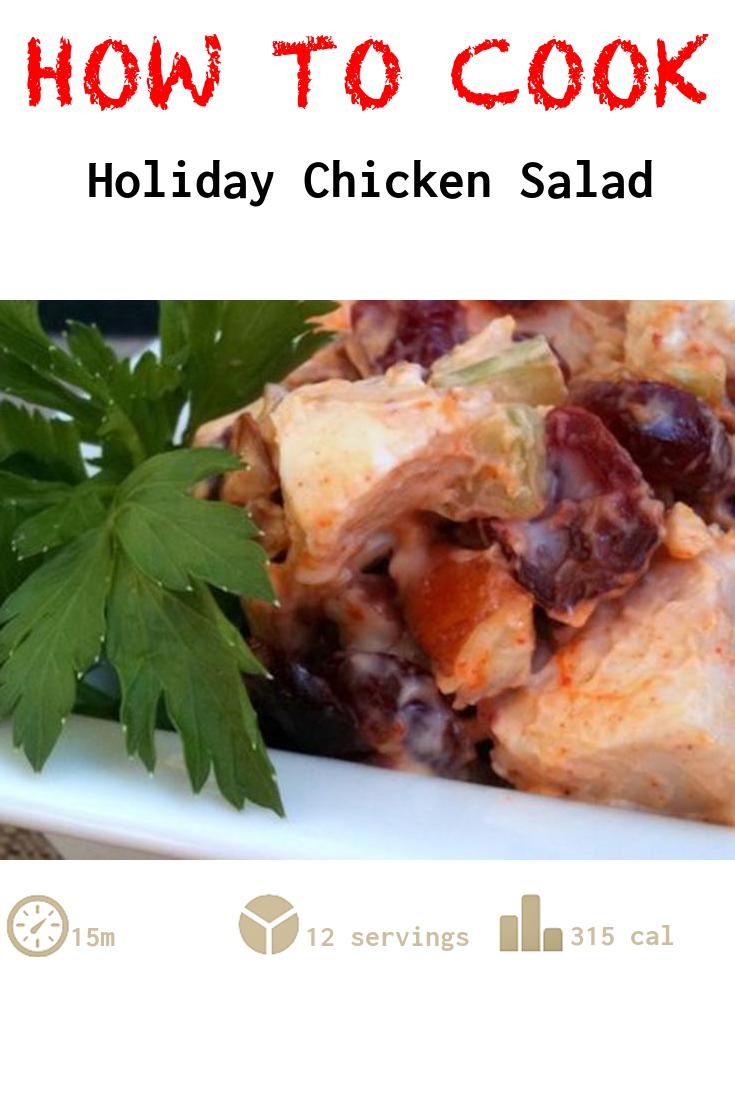 Holiday Chicken Salad