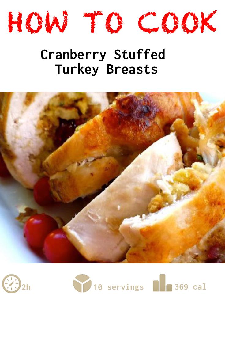 Cranberry Stuffed Turkey Breasts